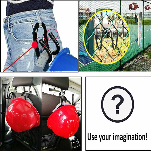 Fence Hooks for Baseball/Softball Equipment,Bat Bags,Tennis Bags,Water