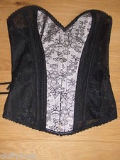 AGENT PROVOCATEUR RARE VINTAGE SMALL C/D BLACK LACE DIVA CORSET COLLECTORS PIECE