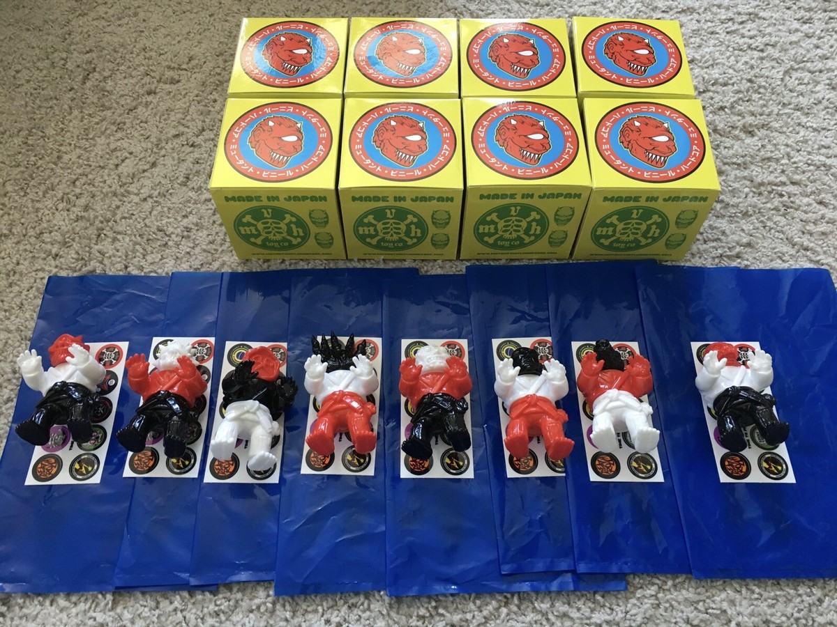 MVH ソフビ　ミュータントビニールハードコア　ブラジリアン柔術　未使用品 Mutant Vinyl Hardcore BJJ Fighters Set Of 8 Jiu Jitsu Sofubi MVH