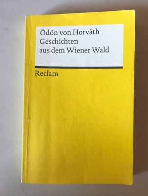 Geschichten aus dem Wiener Wald | Volksstück | Ödön von Horváth | Taschenbuch
