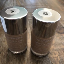 Neutrogena Healthy Skin Liquid Makeup SPF 20, Buff [30], 1 oz Set Of 2