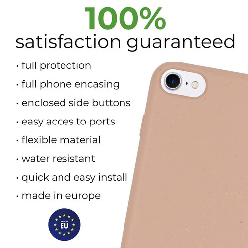 Pink Eco-Friendly Biodegradable Personalised iPhone Case - Picture 4 of 17