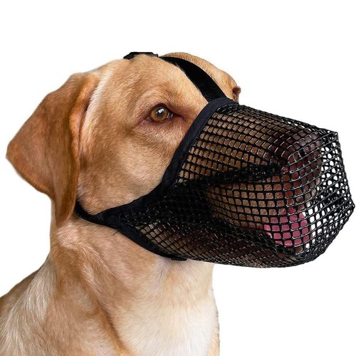Hund Maulkorb Anti-Biting Kauen Lecken Haustier-Maulkorb Anti-lecken - Picture 6 of 11