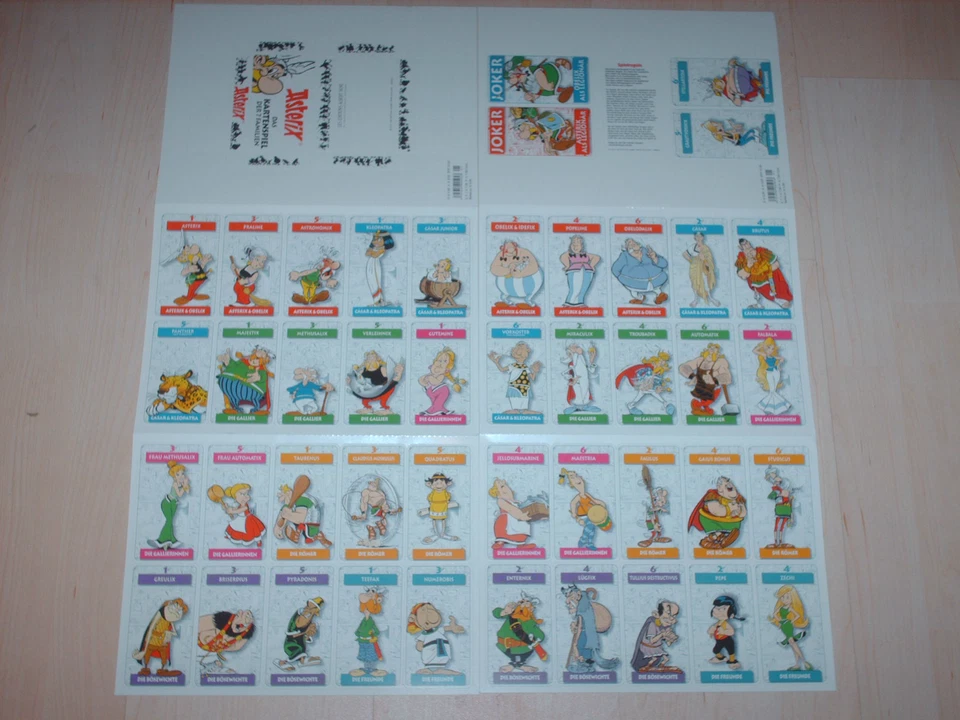 Asterix & Obelix Das Kartenspiel Der 7 Familien NEU!