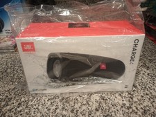 JBL Charge 4 Waterproof Bluetooth Speaker - Black - New in Box - 20 hours charge