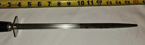 F DICK - Germany SHARPENING STEEL - Round - 12 inch Fine Grit Blade Hang Ring - Picture 11 of 12