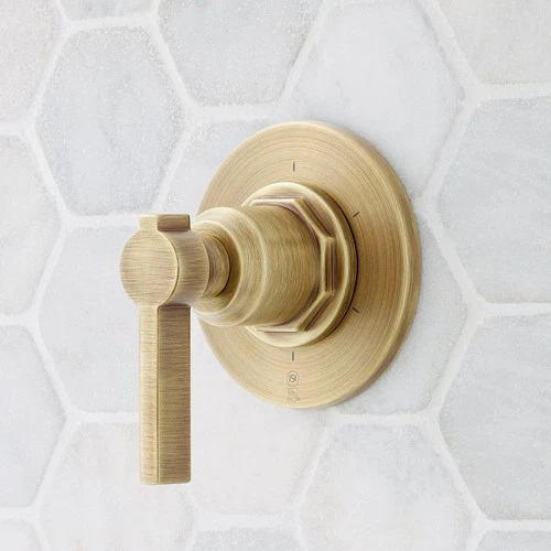 Signature Hardware 485517 948901-LV Greyfield 6 Function Diverter Valve Trim, - Picture 2 of 2