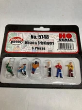 Model Power 5748 HO MASON AND BRICKLAYERS