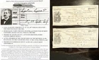 CIVIL WAR POW 89th INFANTRY SHERIFF MAYOR ROOT ADAMS Co LEWTON DOCUMENT SIGNED