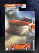 Matchbox Orange 2019 Ford Mustang Coupe Toy Car 11/12