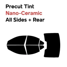Precut Window Film Automotive Nano Ceramic Any % Tint for Volvo S60 2001-2009