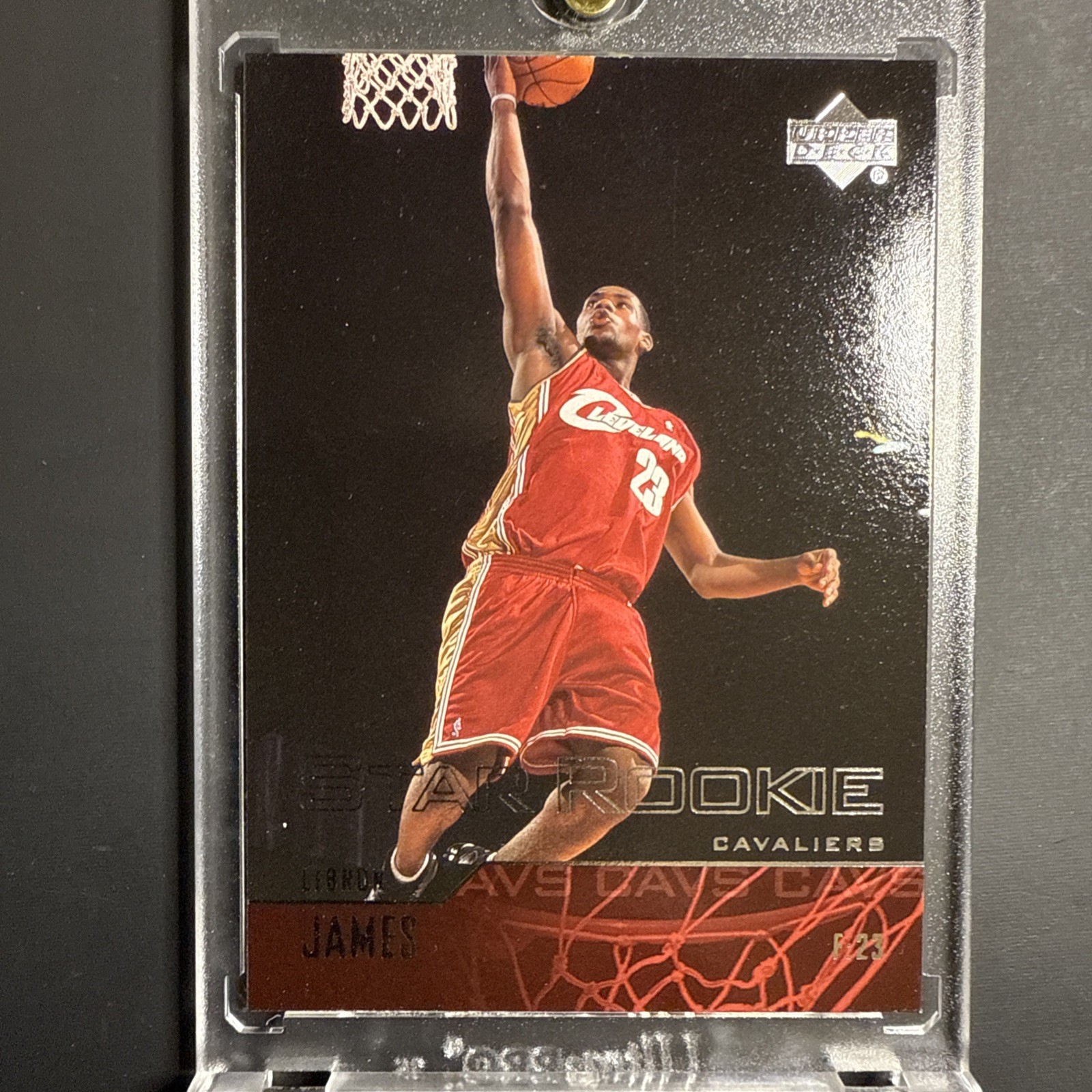 2003-04 Upper Deck 301 LeBron James Star Rookie