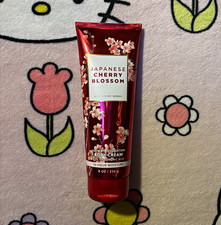 Bath Body Works Japanese Cherry Blossom Body Cream 8 oz, 24 Hour Moisture