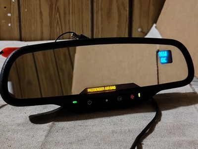 2003-06 Silverado Sierra Tahoe Yukon Rearview Mirror Compas Temp 15176973