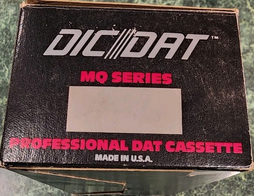 NOS sealed DIC DAT MQ 30 Profesional DAT Cassettes (10 Count) - Picture 5 of 6