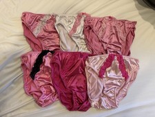 Katie and Laura's fancy Princess Juliet satin panties Large Lot Of 6