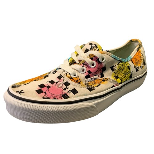 Vans Sponge Bob Square Pants Size 6 Shoes Sneaker Men’s