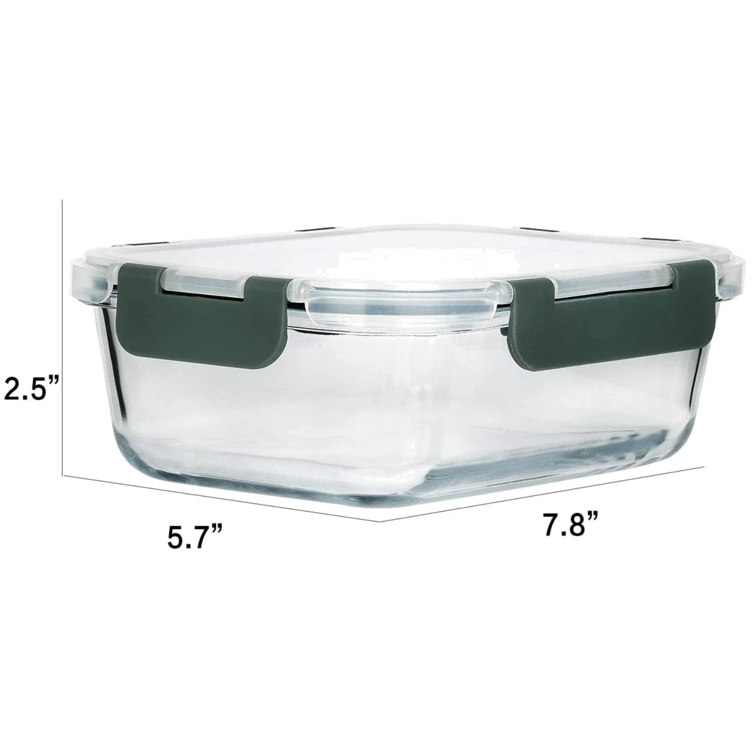 Leakproof Glass Containers with Smart Lids