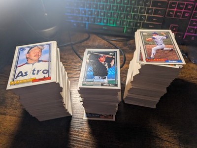 1992 Topps Baseball Cards Complete Set 792 Cards Plus 10 Topps Gold