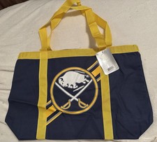 NWT NHL Buffalo Sabres Hockey Large Canvas Tote Bag