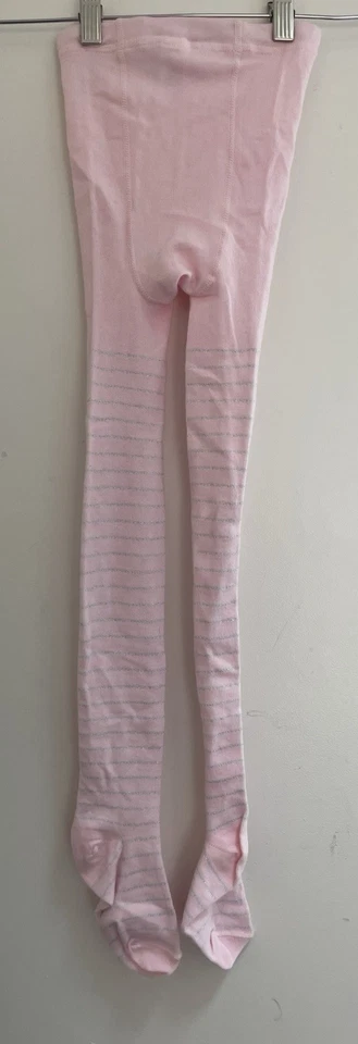 Medias Gap Niños Niñas Brillantes Rayas Mezcla de Algodón Cintura Elástica Rosa S Foto 4 de 4