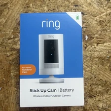 Ring 1080p Wireless Stick Up Security Camera (Battery) Brand New