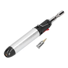 Gas Soldering Iron Butane Blow Torch Pen Refill Welding Tool HT1937