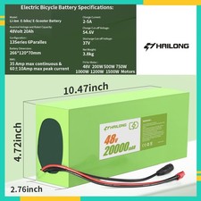 Green 48V 20AH lithium Battery