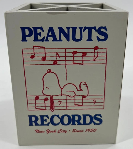 Peanuts - Snoopy Schallplatten Bleistift Getränkehalter