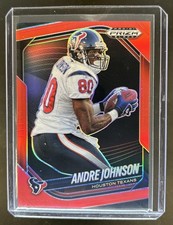 2025 Panini Prizm Black Andre Johnson Red #/299 Texans