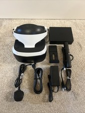 Sony PlayStation 4 V2 Virtual Reality VR Headset Camera Bundle - PS4 PSVR.