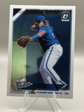 2019 Panini Donruss Optic the Rookies Vladimir Guerrero Jr. #TR-11 (RC) Blue Jay