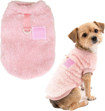 Haustier-Sherpa-Fleece-Pullover Winterjacke Welpen Yorkie Chihuahua Warme Herbst
