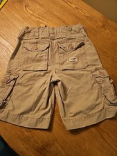 Abercrombie Fitch Cargo Utility Shorts Paratrooper Vintage Y2K Child 10