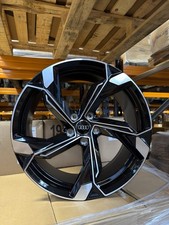 19” Audi RS Tron Style Wheels Black Polished - Audi A3, A4, Q2, Q3, S3, SQ2 etc