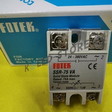 1PCS FOTEK SSR-75VA Solid state relay New