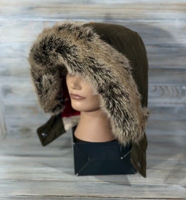 BARBOUR Wax Hood With Removable Fur For Waxed Cotton Women's Jacket