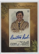 2019 Topps Allen & Ginter Mini Non-Baseball Auto Burton Rocks #MA-BRO Auto 0qn