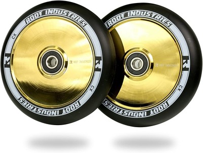 ROOT INDUSTRIES AIR WHEELS 110MM BLACK / GOLD RUSH