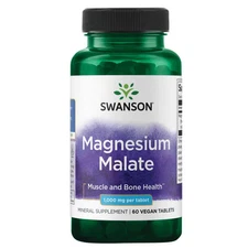 Swanson Magnesium Malate 150 mg 60 Tablets