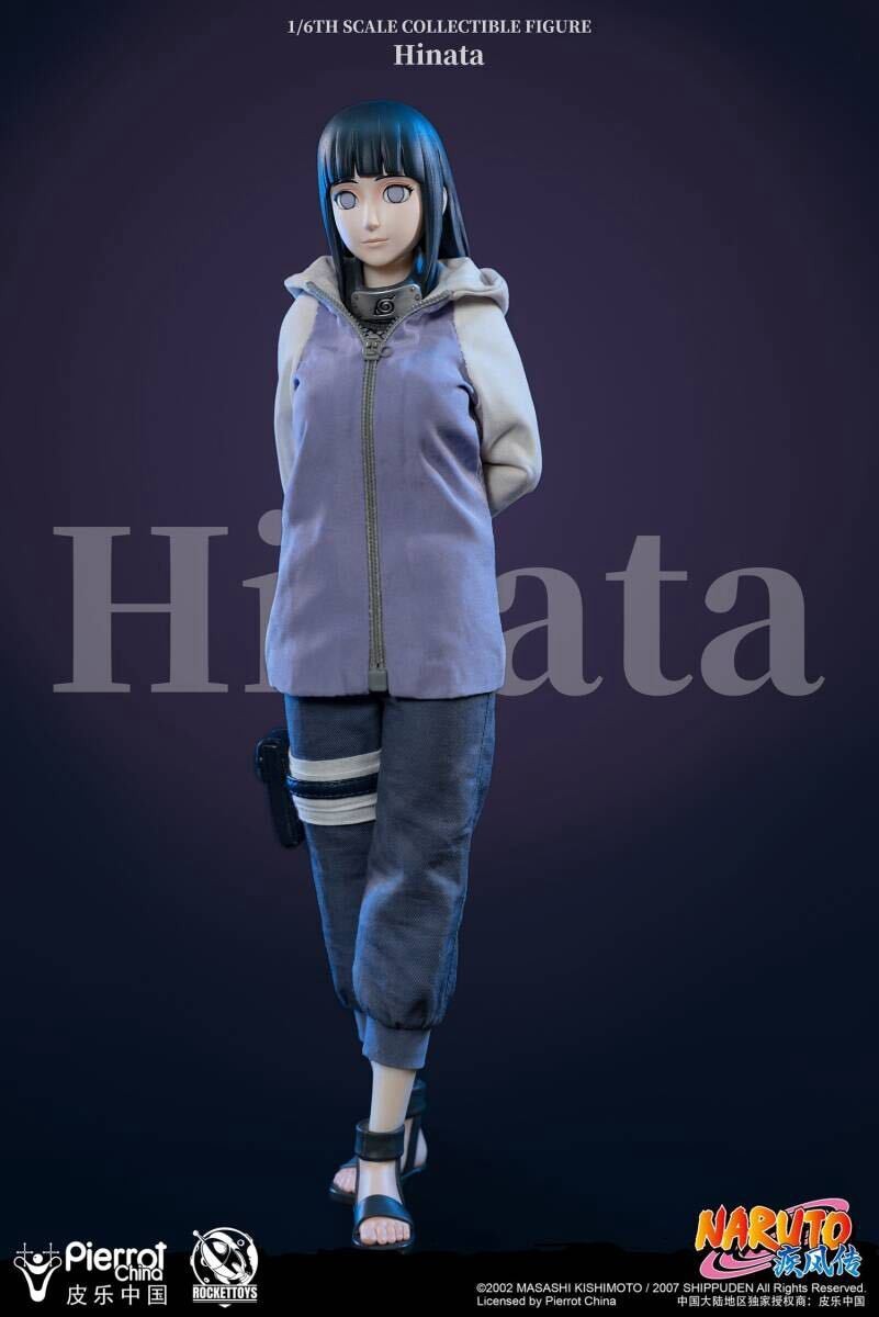 RocketToys 1/6 NARUTO Hinata Hyuga Action Figure ROC-006 w/Bonus