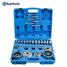 31PCS Wheel Bearing Press Kit Front Wheel Drive Bearing Removal Installer Tool