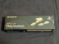 Sony PlayStation RGB Cable SCPH-1050 Genuine Original Accessory No Test Japan