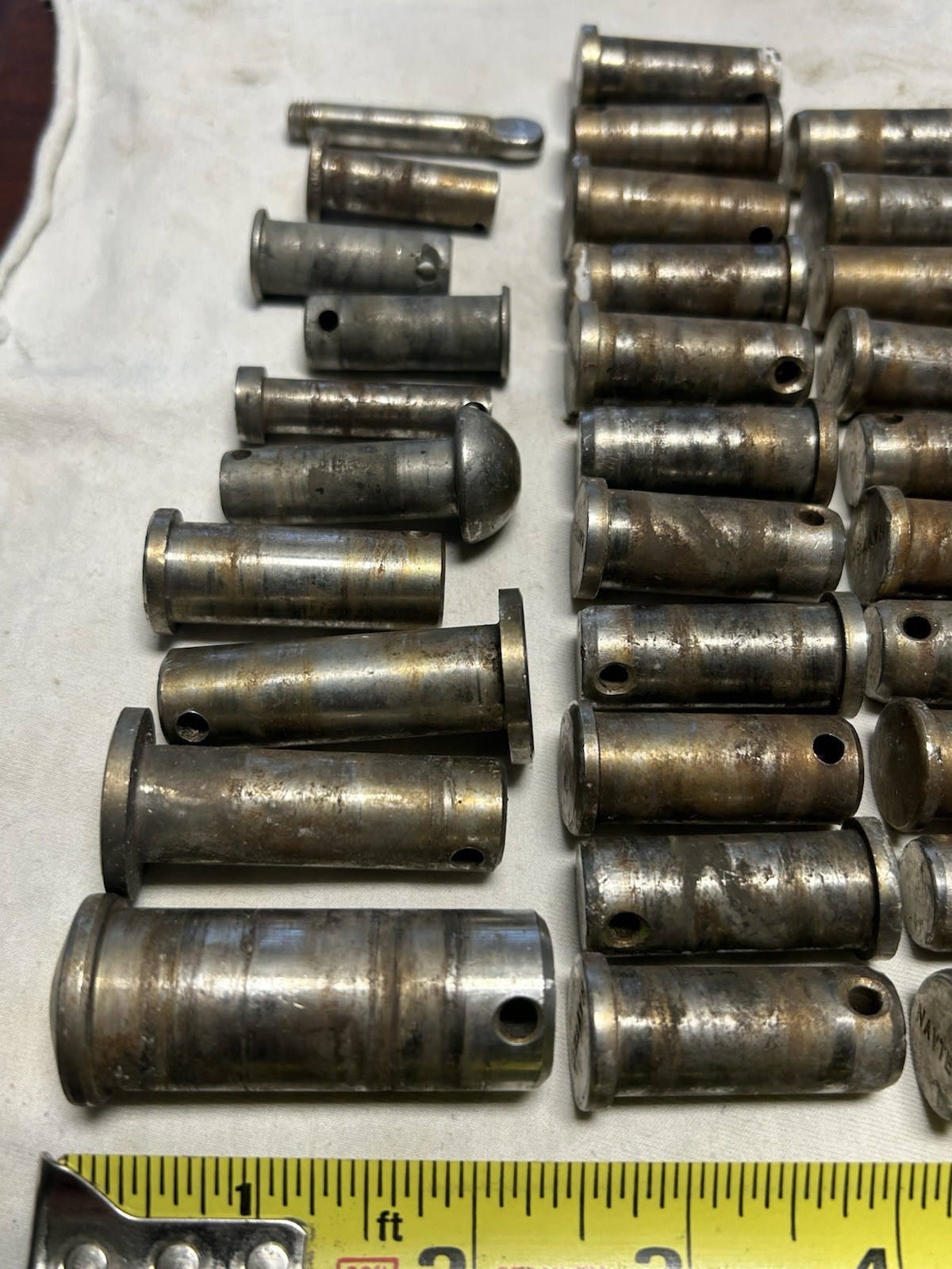 Lot of (69) Stainless Steel Random Assortment Sailboat Turnbuckle Pins Rigging