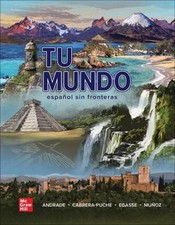 Workbook/Laboratory Manual for Tu mundo by Magdalena Andrade Paperback Book