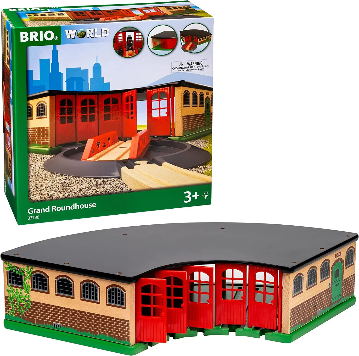 Brio 33736 BRIO WORLD - Grand Roundhouse