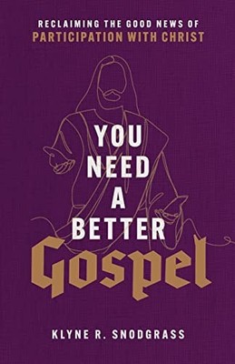 YOU NEED A BETTER GOSPEL by Klyne R. Snodgrass Paperback Self Help Business
