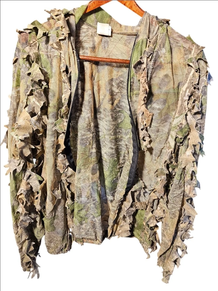 Mossy Oak Obsession 3D Hoja Camuflaje Traje de Caza Chaqueta y Pantalones Hombres S/M Arco de Pavo Foto 3 de 4