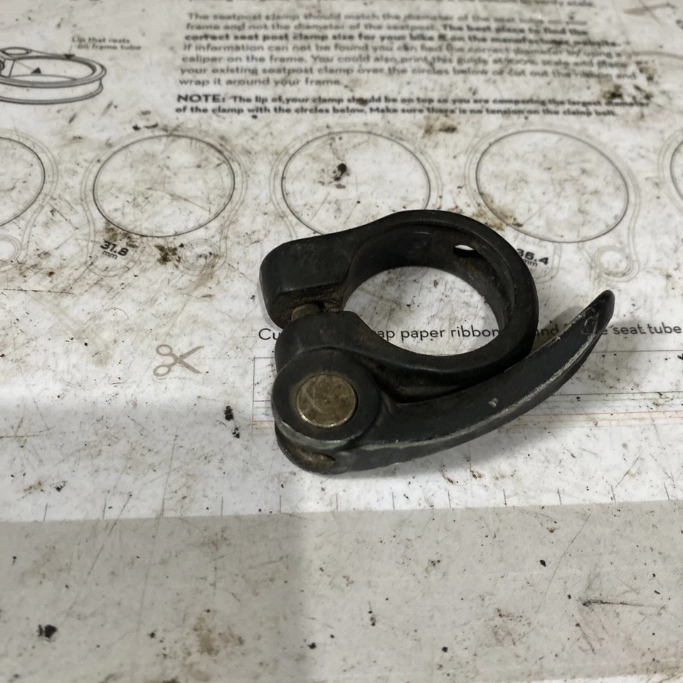 Зажим подседельного штыря 31,2-32 мм черный алюминиевый быстросъемный Cannondale - Изображение 2 из 4