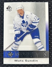 Mats Sundin #TP-MS 2020 SP Authentic Top Performers Toronto Maple Leafs